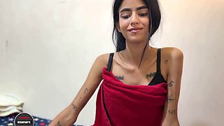 Bellotas Stepbro Masturbates Then Seduces Her Into Rough Fuck