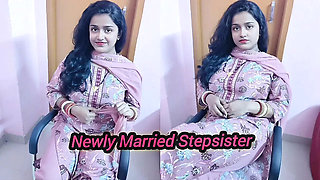 Busty Indian Stepsister Shraddha Pandey Unsatisfied with Husband, Gets Deep Throat and Creampie from Stepbrother