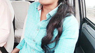 Stepdaughter with Stepmom's Boyfriend in the Car