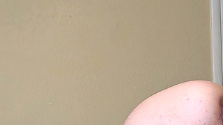 Intense Masturbation with MILF in Red Lingerie