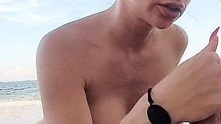 Beach Perv Gets a Taste of His Own Medicine