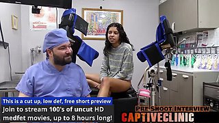 Aria Nicole's Midnight Medical Exam Turns Into Rough Bondage