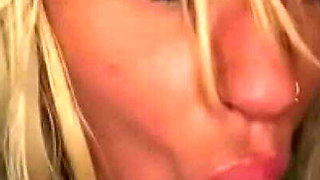 Streetwalker Bunny sucks dick in car POV blowjob with cum in mouth and spit