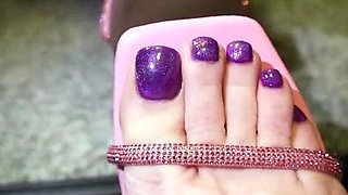 Kinky Erotic Milf In Amazing Foot Fetish Play