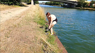 Walk Topless Along the Canal