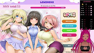 VTuber LewdNeko gets wild in love Cubed, part one