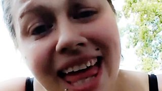 Amateur striptease and Solo masturbation