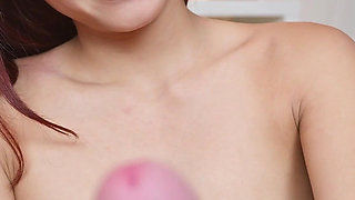 Cum on Tits After Slow Suck