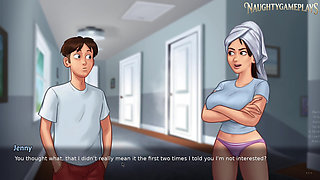 Stepson Fucked Hard His Stepmom For Breakfast - Summertime Saga Part 46 By DarkCookie - 3D Game