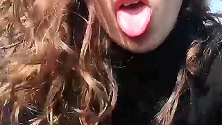 Close up teen masturbation
