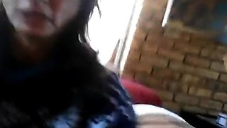 South African Amateur with a Big Clit Reaches Orgasm