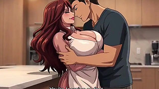 Big tits stepmom teaching her stepson the pleasures of intimate touch