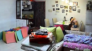 Amateur couple hidden cam