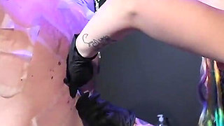 Waxing Hairy Slave
