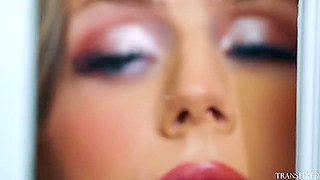 Office Trans Dick Orgy