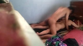 Jack010 fucks his girlfriend in homemade hijab sex tape - Asian teen creampie amateur