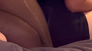 69 in Pantyhose and Secretary Swallowing