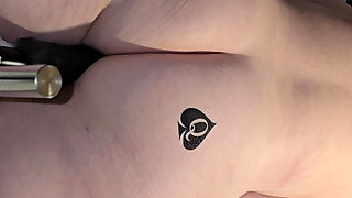 Bbc only qos hotwife machine fucked bbc dildo machine