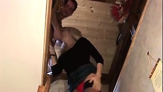 Wife catches husband and friend