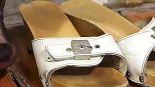 Calm Dangling in Sheer Nylons