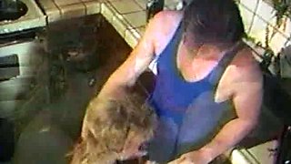 Hairy amateur girl fingered in rafting threesome