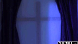 Libidinous Ryan and Alexia's first creampie xxx