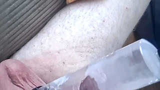 Shaven cock