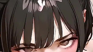 Horny Sian Slut Blowjob and Wet Pussy Fuck! Ai Anime