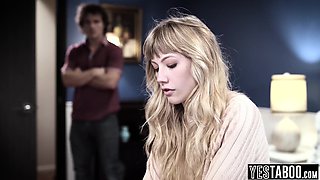 Petite teen stepsister pounded at party