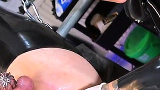 Mistressae Gas Mask Anal Fisting