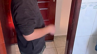 A Rubs Against His Step-sister in the Bathroom