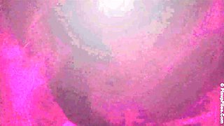 Sexy Stacey Naked By The Pool Outdoors - Brunette solo striptease in bikini