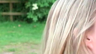 Dirty Dogging Teen Sophie Keegan Sucks off Perverted Older Swinger Guys in the Car Park