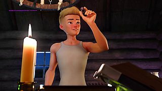 Mystic Temptations: First Anal Try for Petite Magician Babe Exclusive Anime Sex