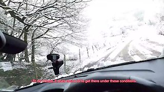 British slut Sofie Lund gets picked up and fucked raw in car by stranger Otto Holm