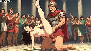 Ancient Rome Compilation Gladiator Soldier Cartoon Hentai Animation
