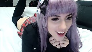 Hot Teen Chloe Toy Masturbates her Clit to Orgasm