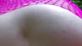 Busty babe in fishnets gets anal destroyed by hard dick