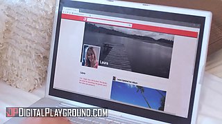 Brad Newman breaks up with his girlfriend to be with a more practice milf Cherie Deville - digital playground