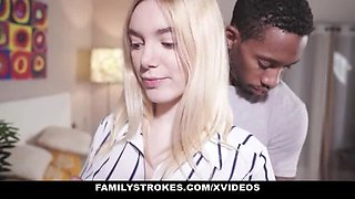 Blonde Teen Paola Hard Fucks Her Stepbrother's BBC - Big Tits & Titty Fuck