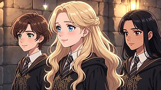 Magic School Rejects Virgins - Her Roommate Used a Spell to Fix It (ai Generated)
