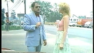 Vintage porn with slut getting banged and jizzed in van after sucking dick