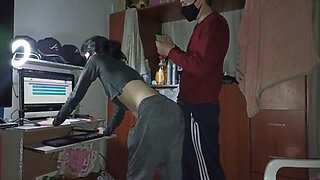 Jopy Sex Teaches Student a Hot Lesson - Stepmom Fucks Her Hard in Rough Cowgirl Sex