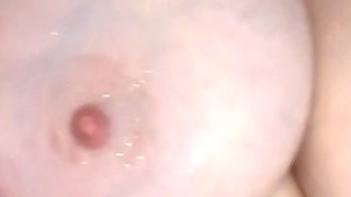Big boobs milf masturbates with her dildo