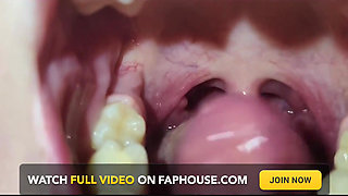 A Close-up of My Throat