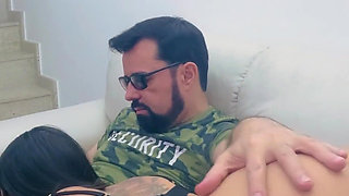 Skinny, Tall, Busty Latina Loves a Cock Deep in Her Pussy