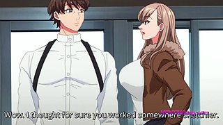 Bathroom sex - Ryota fucks Kanade under the shower