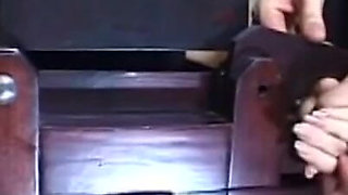 Humiliates stretching pussy piercing