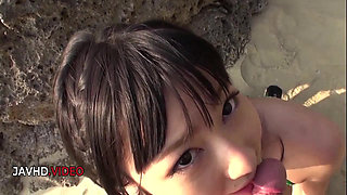 Intense Asian Sensation Megumi Haruka Bites Balls And Sucks Dick Deeply