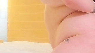 Lucky Gurl Hazel Baesil - Sexy BBW PAWG Gets Punished and Creampied